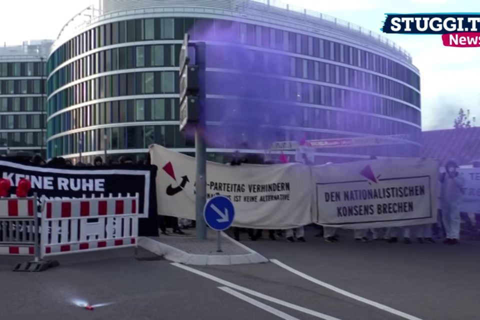 Proteste Gegen AfD-Bundesparteitag In Stuttgart - STUGGI.TV