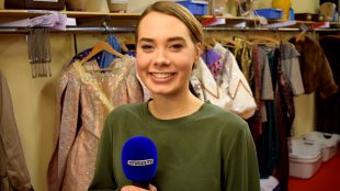 Wir haben die 24-jährige Hauptdarstellerin des Musicals Anastasia Judith Caspari zum Interview getroffen. (Foto: STUGGI.TV)