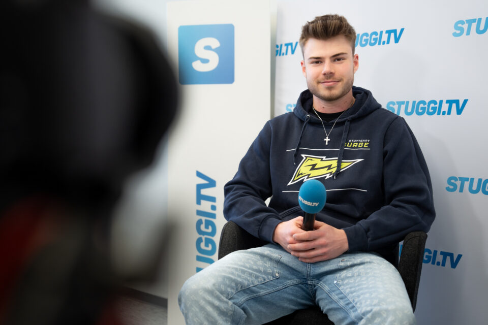 Wide Receiver der Stuttgart Surge Louis Geyer im Interview