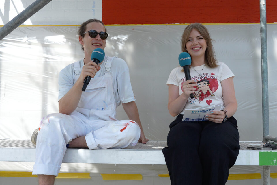 Marc David Spengler über das "PFFFestival" - STUGGI.TV trifft Stuttgarter Künstler bei der Arbeit