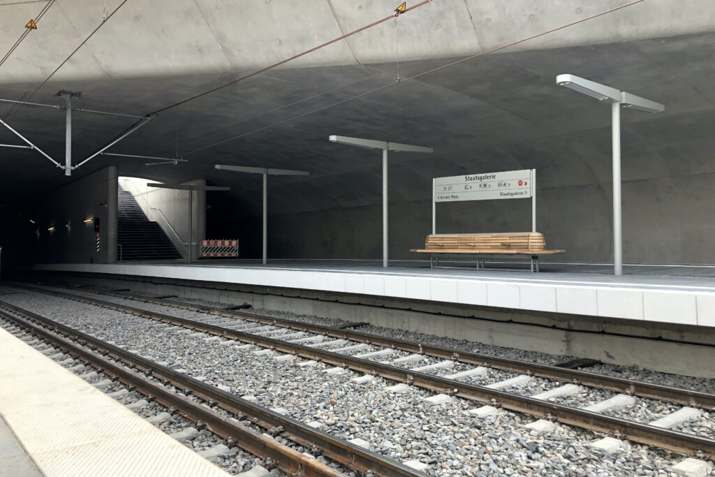 Neue StadtbahnHaltestelle Staatsgalerie soll "Teil des